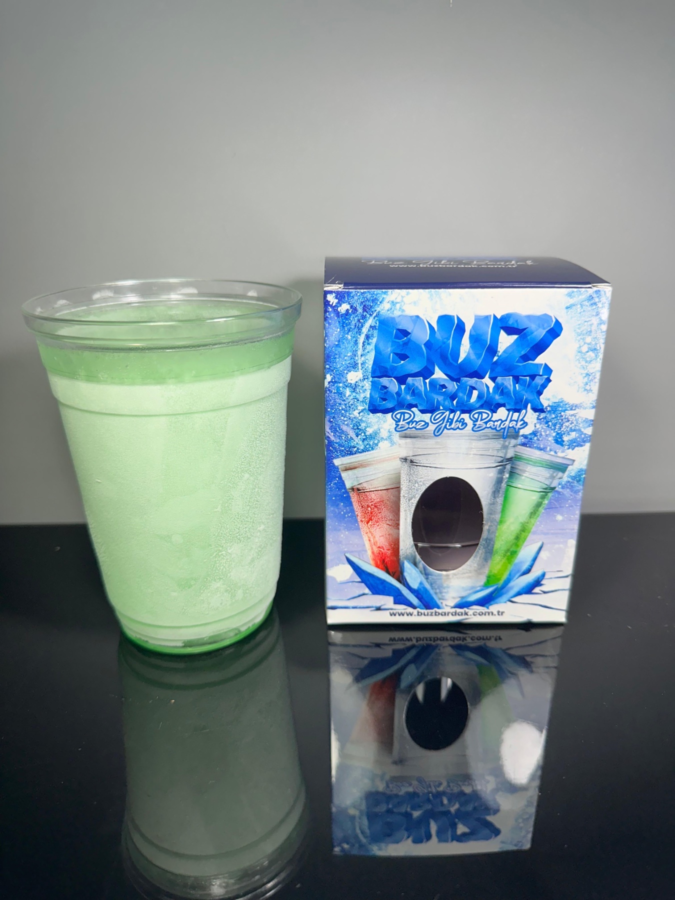 Buz Bardak Yeşil