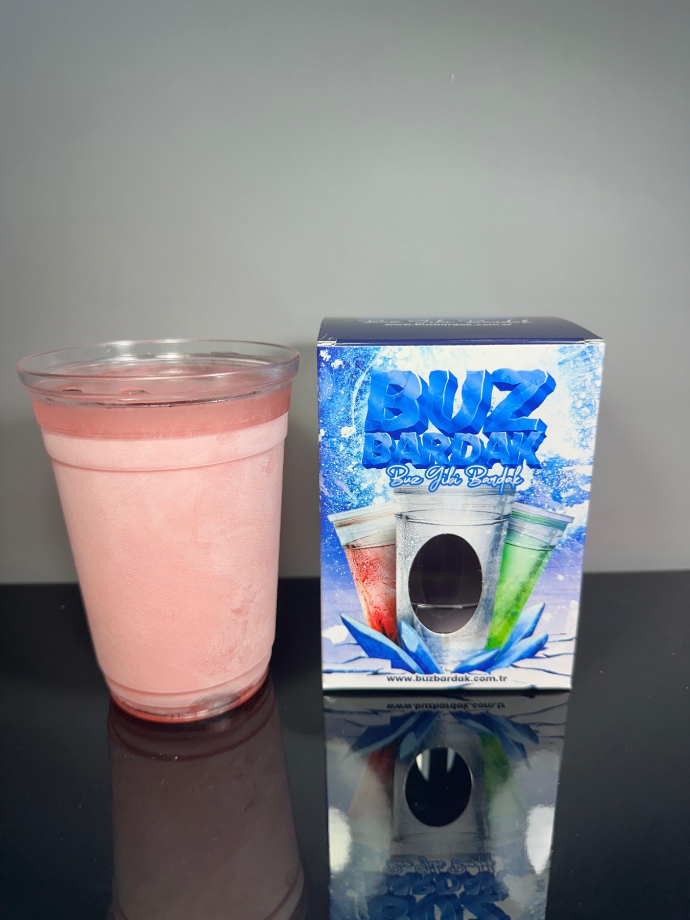 Buz Bardak Turuncu