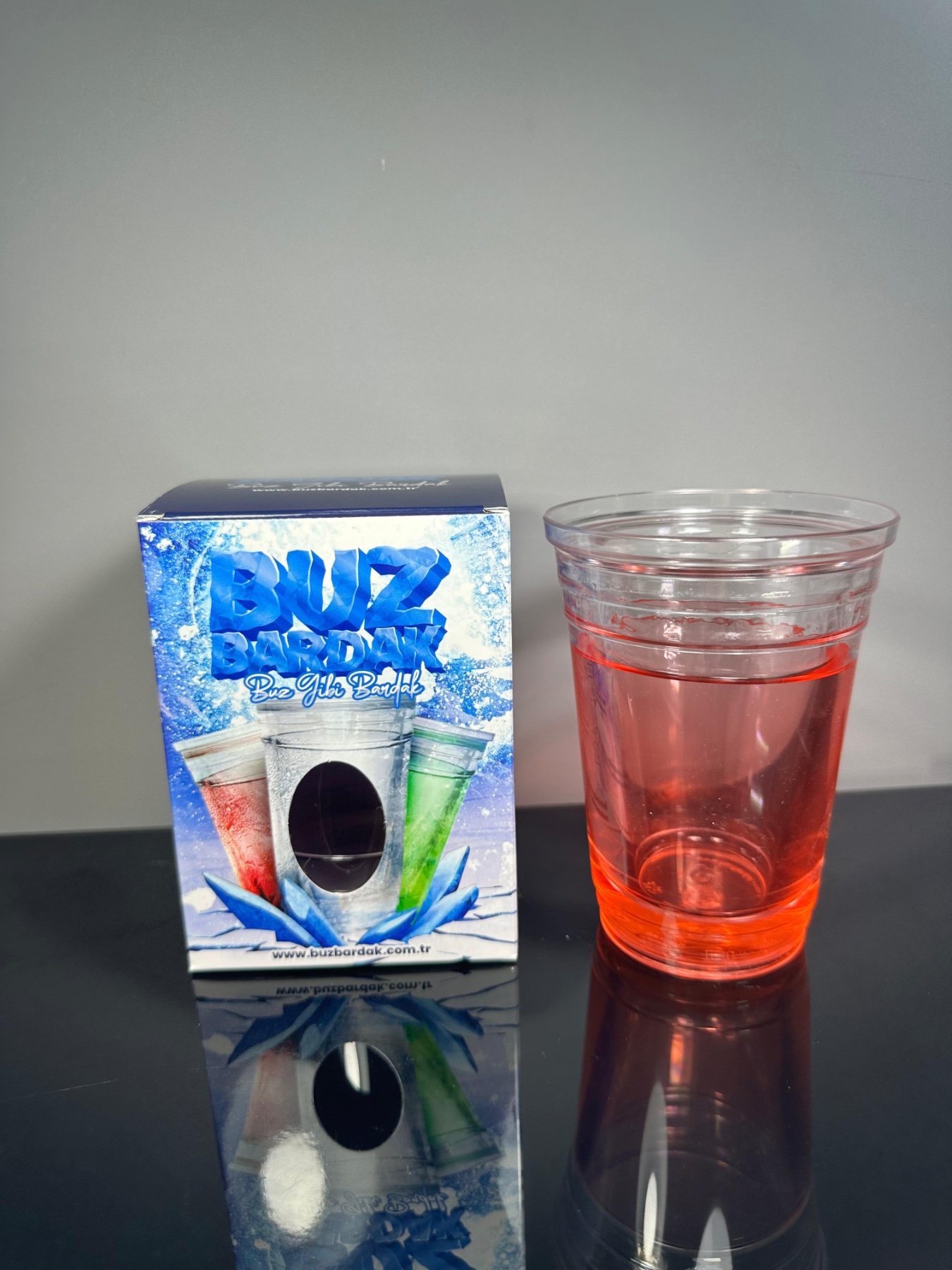 Buz Bardak Turuncu
