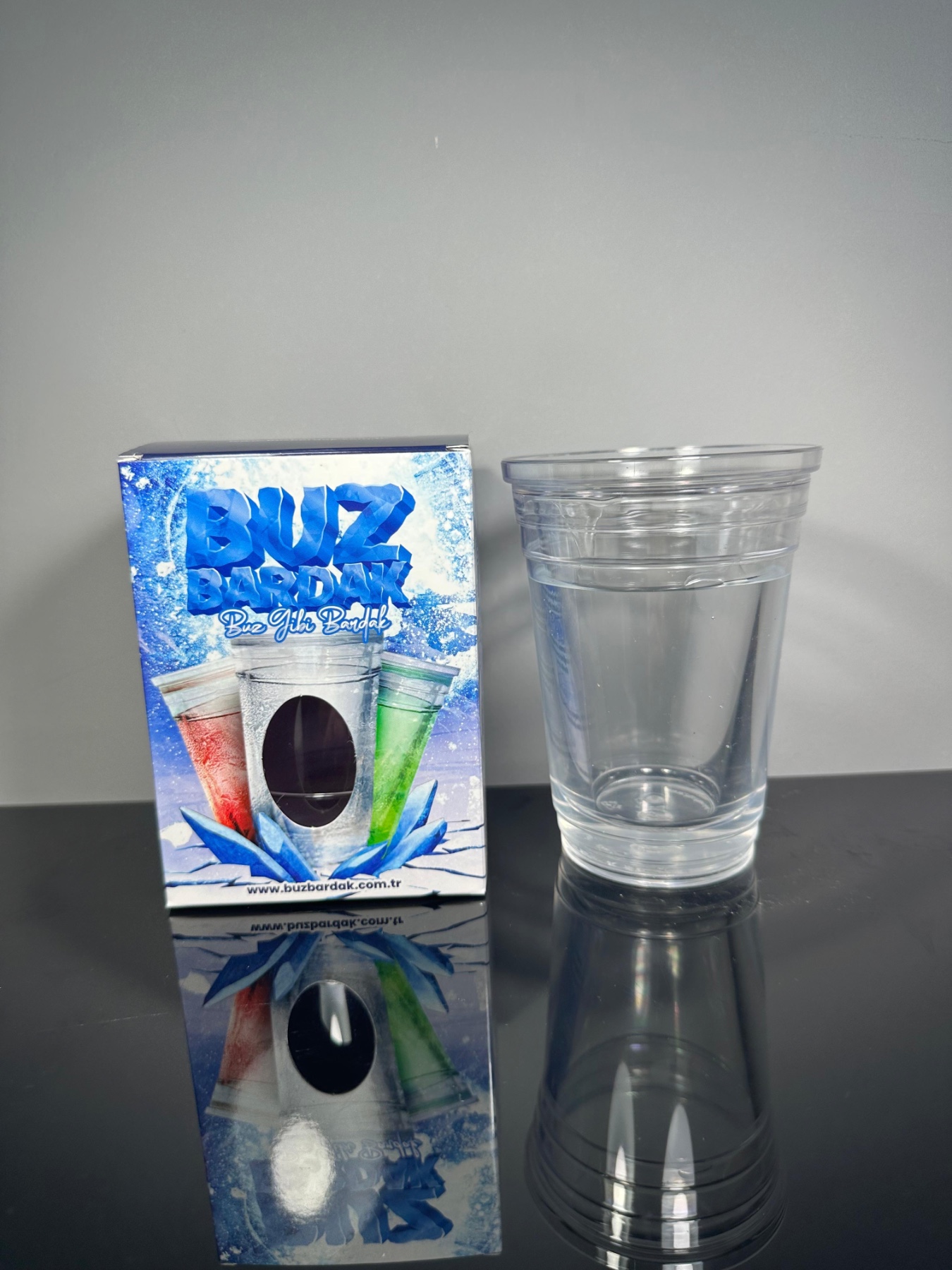Buz Bardak Şeffaf