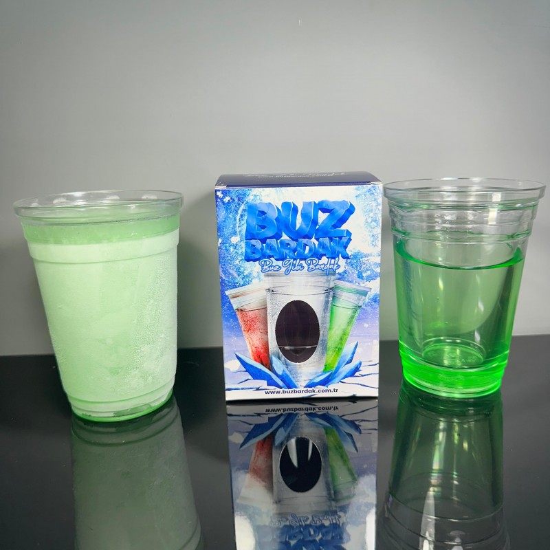 Buz Bardak Yeşil