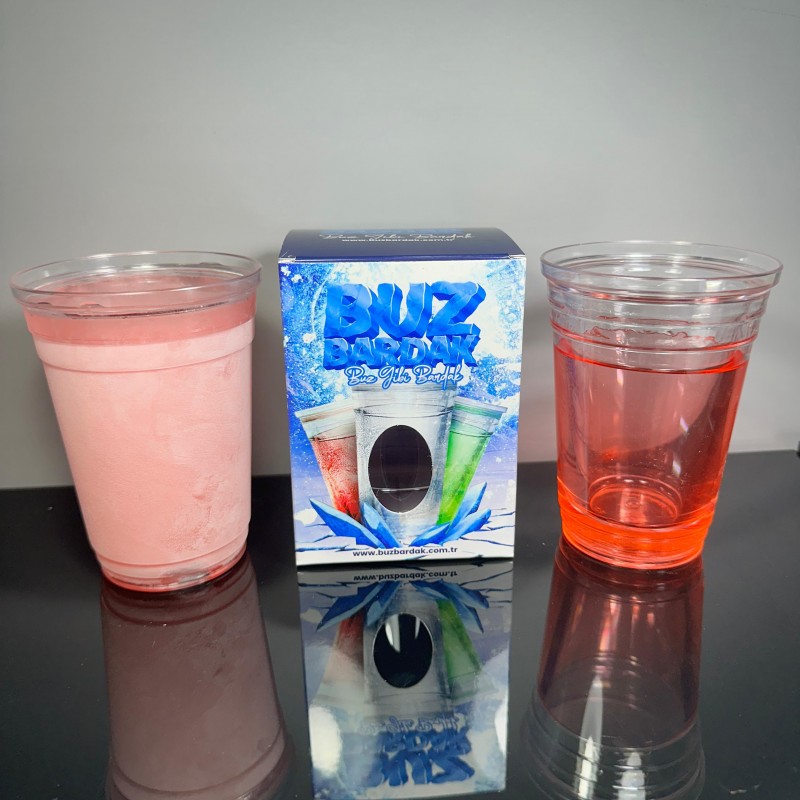 Buz Bardak Kırmızı