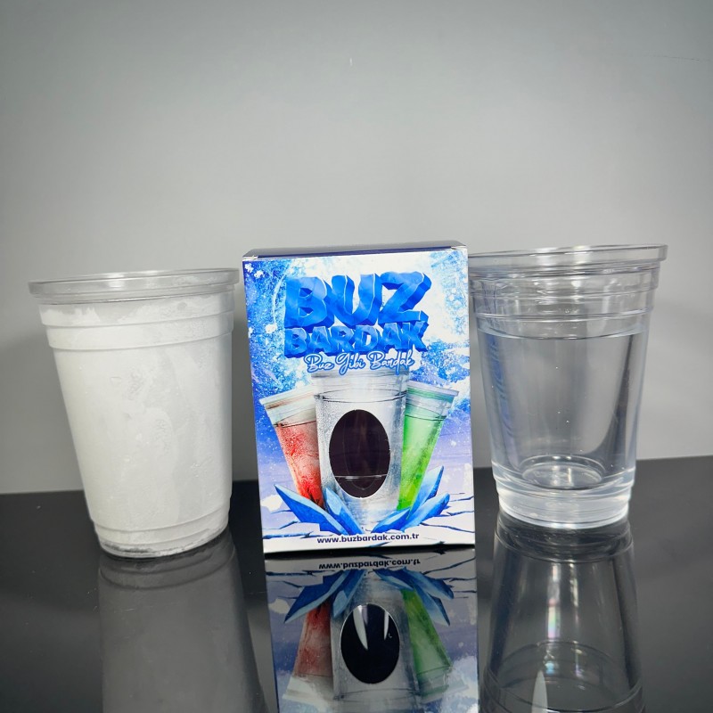 Buz Bardak Şeffaf