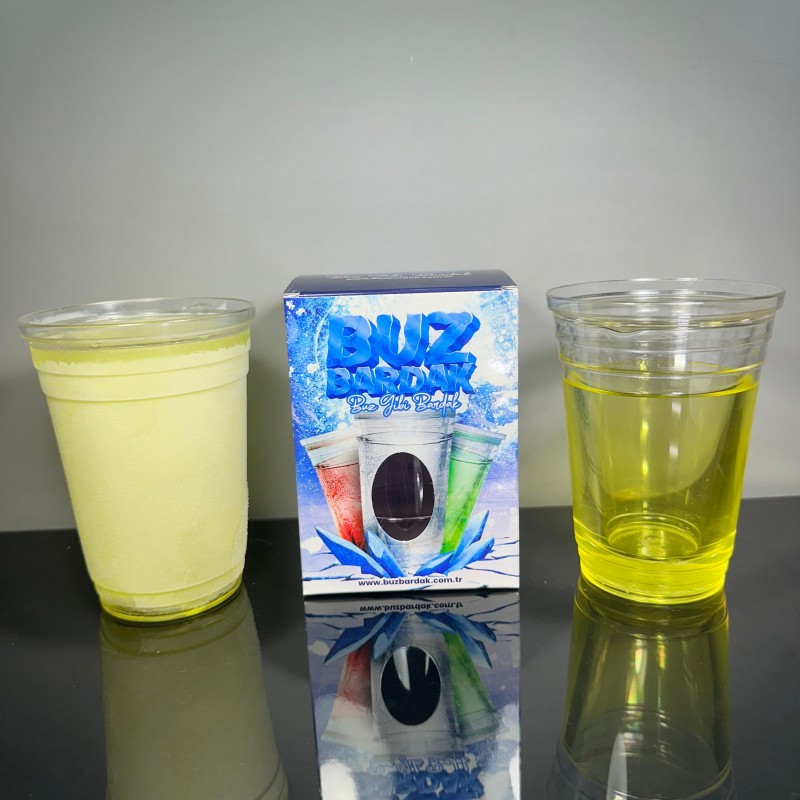 Buz Bardak Sarı