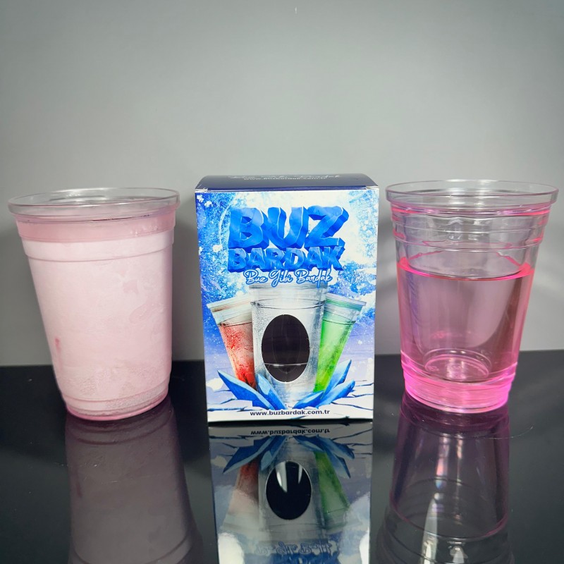 Buz Bardak Pembe