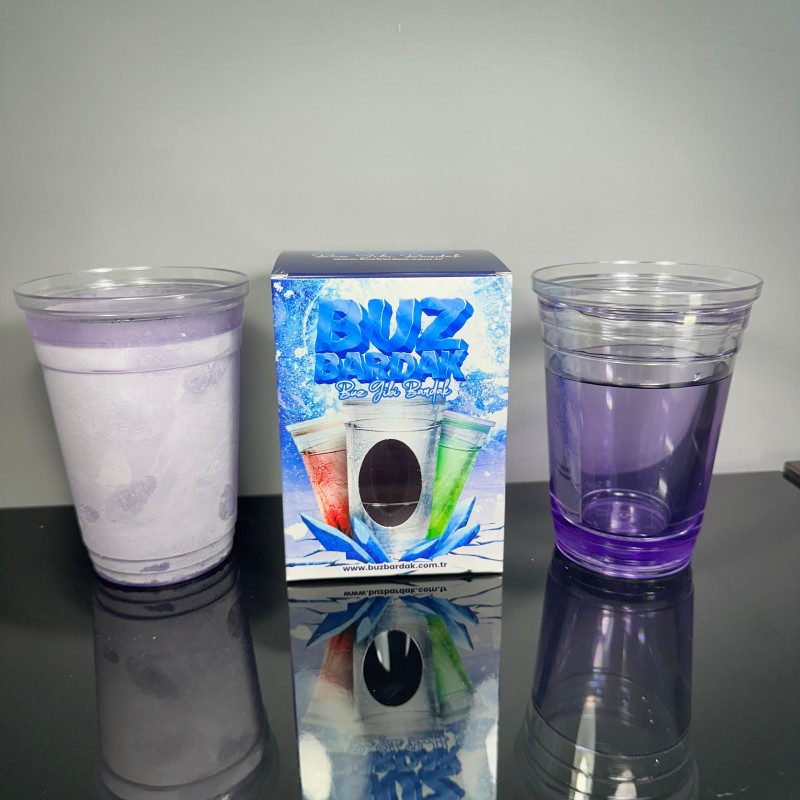 Buz Bardak Mor
